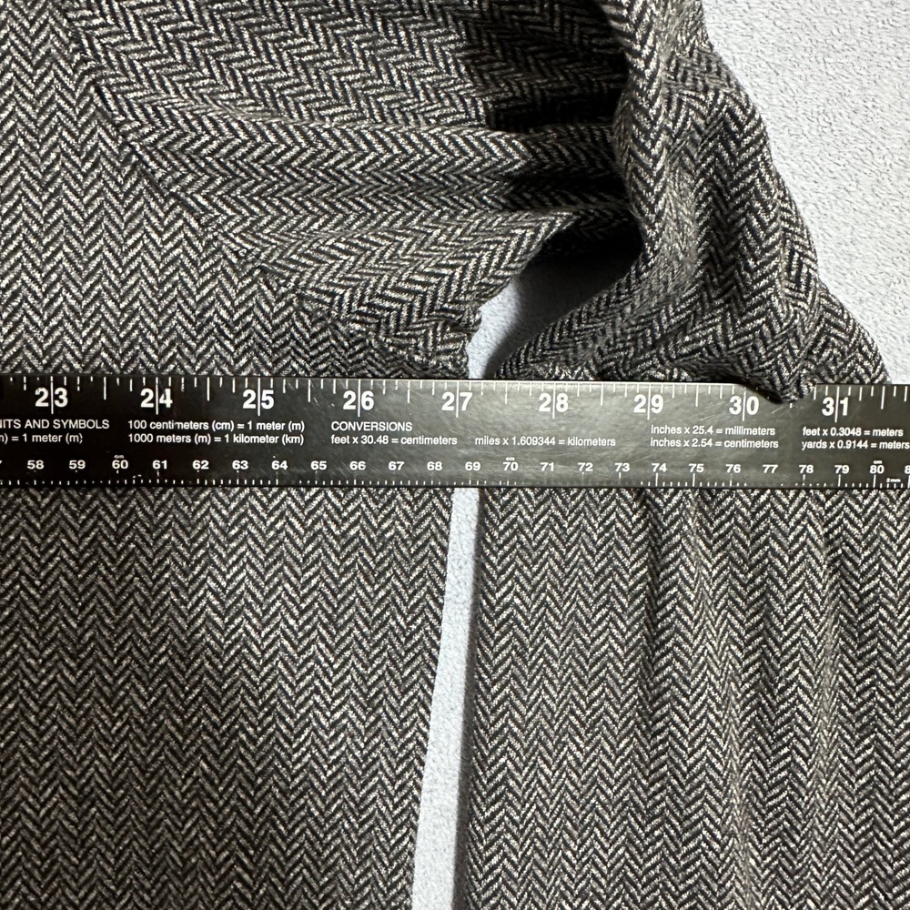 Rhoback Performance Hoodie Pullover Gray Herringb… - image 6